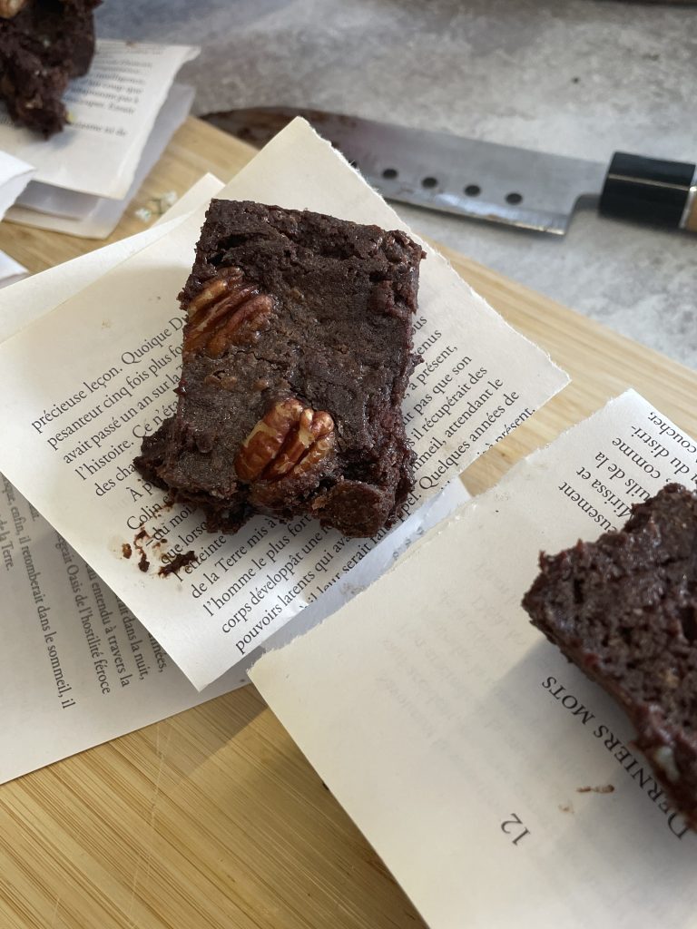 recette brownie fondant au chocolat et noix par @flowa.the.cooky